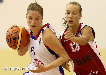 Anne-Sophie De Bondt en cie engrangent une nouvelle victoire (photo: FIBA Europe.com) Anne-Sophie De Bondt en cie engrangent une nouvelle victoire (photo: FIBA Europe.com)