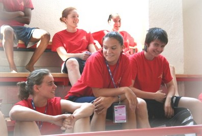 Les Belges retrouvent le sourire (photo: Leslie Anderson/ womensbasketball-in-france.com/ Les Belges retrouvent le sourire (photo: Leslie Anderson/ womensbasketball-in-france.com/