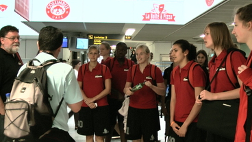 La délégation belge est arrivée La délégation belge est arrivée