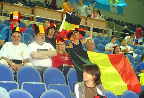 Ils sont 9 supporters belges à avoir fait le déplacement