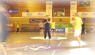 Jurgen Van Meerbeeck à l'entraînement au Centre Sportif de la Fraineuse samedi matin