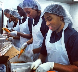 Emma Meesseman et Washington Mystics pour la bonne cause Emma Meesseman et Washington Mystics pour la bonne cause