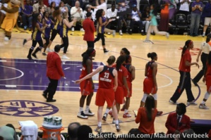WNBA -  Mystics en Emma Meesseman lijden terug een nipte nederlaag tegen Phoenix