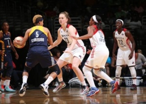 Washington Mystics souffre face à Indiana Fever 52-65 Washington Mystics souffre face à Indiana Fever 52-65
