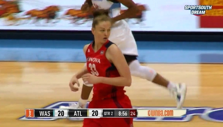 Emma Meesseman très à l'aise vendredi soir (photo: WNBA.com) Emma Meesseman très à l'aise vendredi soir (photo: WNBA.com)