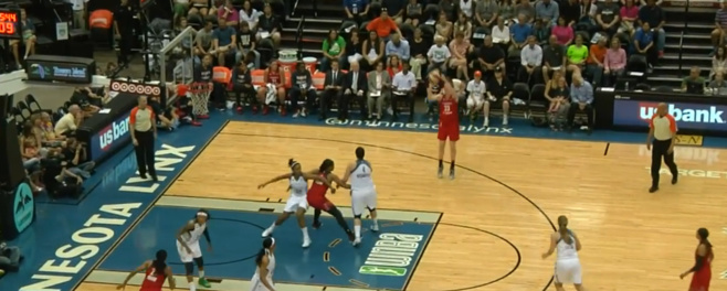 Washington Mystics battu à Minnesota 75-65, 8 pts pour Emma Meesseman Washington Mystics battu à Minnesota 75-65, 8 pts pour Emma Meesseman