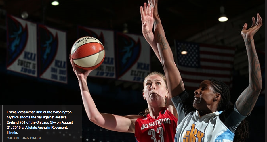 Emma Meesseman (photo: Getty Images) Emma Meesseman (photo: Getty Images)