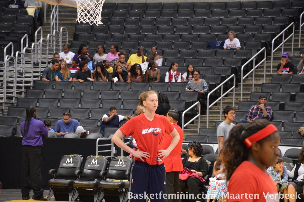 Emma Meesseman (Washington Mystics) @ Los Angeles Sparks