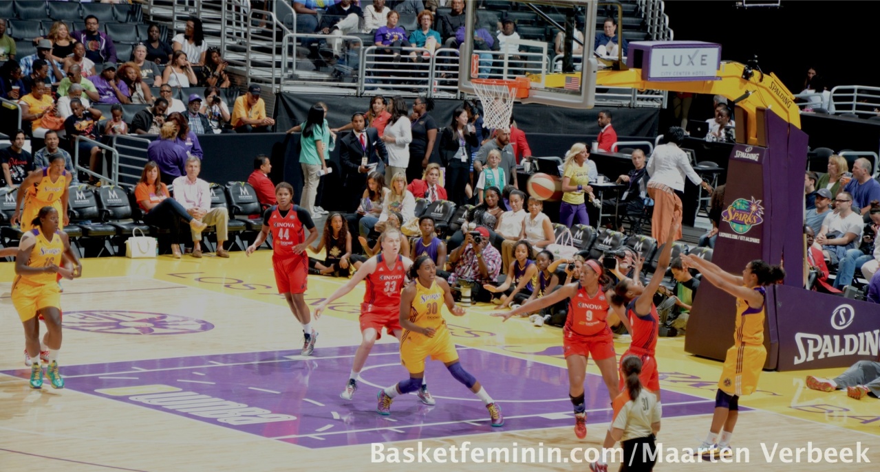 Emma Meesseman (Washington Mystics) @ Los Angeles Sparks