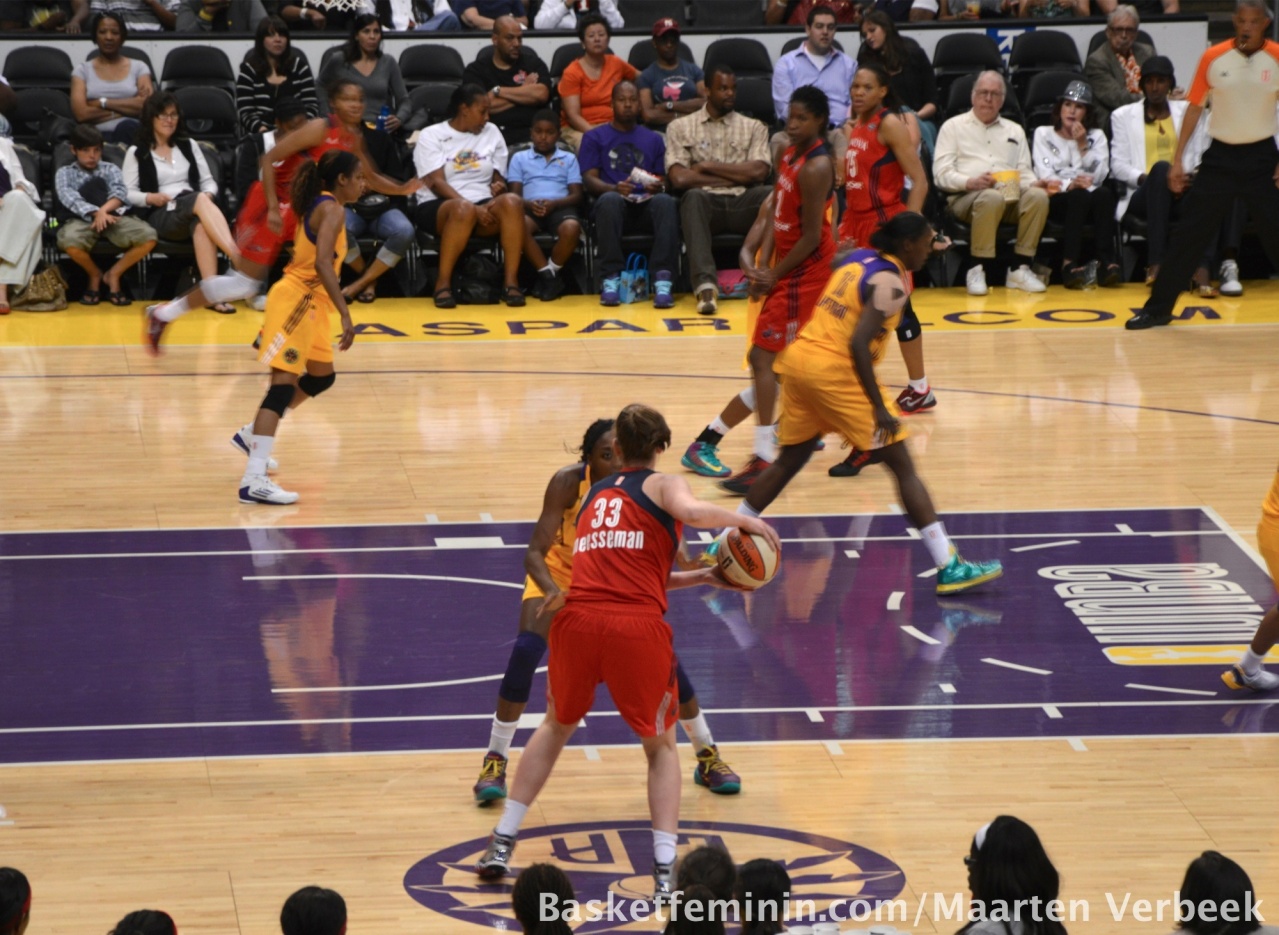 Emma Meesseman (Washington Mystics) @ Los Angeles Sparks