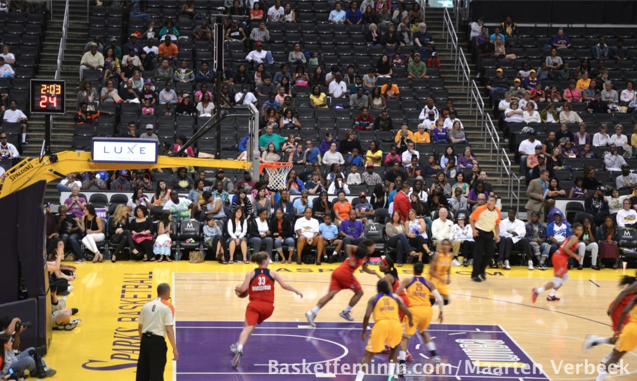Emma Meesseman (Washington Mystics) @ Los Angeles Sparks