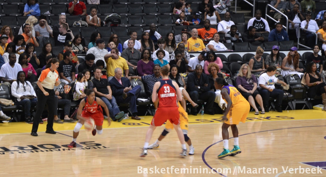 Emma Meesseman (Washington Mystics) @ Los Angeles Sparks