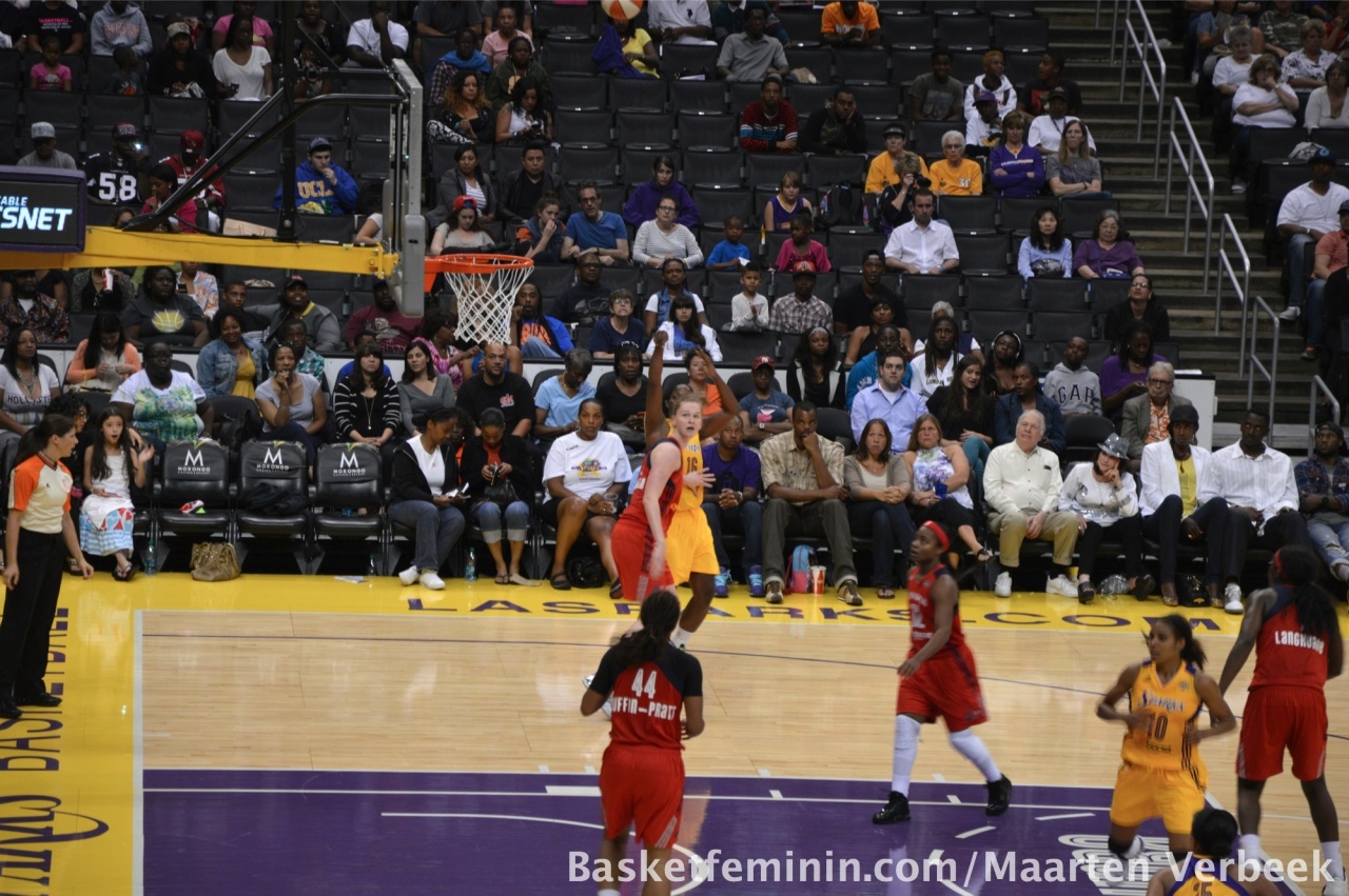 Emma Meesseman (Washington Mystics) @ Los Angeles Sparks
