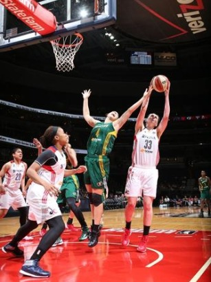 Emma Meesseman (Washington) @ Seattle Storm