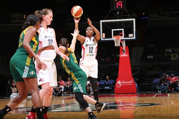 Emma Meesseman (Washington) @ Seattle Storm