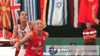 Hanne Mestdagh, solide sous l'anneau et à distance (22 pts, 8 rbds)