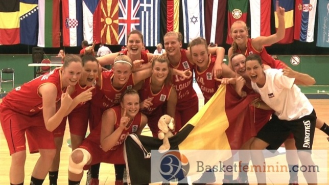 La Belgique remporte son championnat d'Europe U20 et remonte en division A !