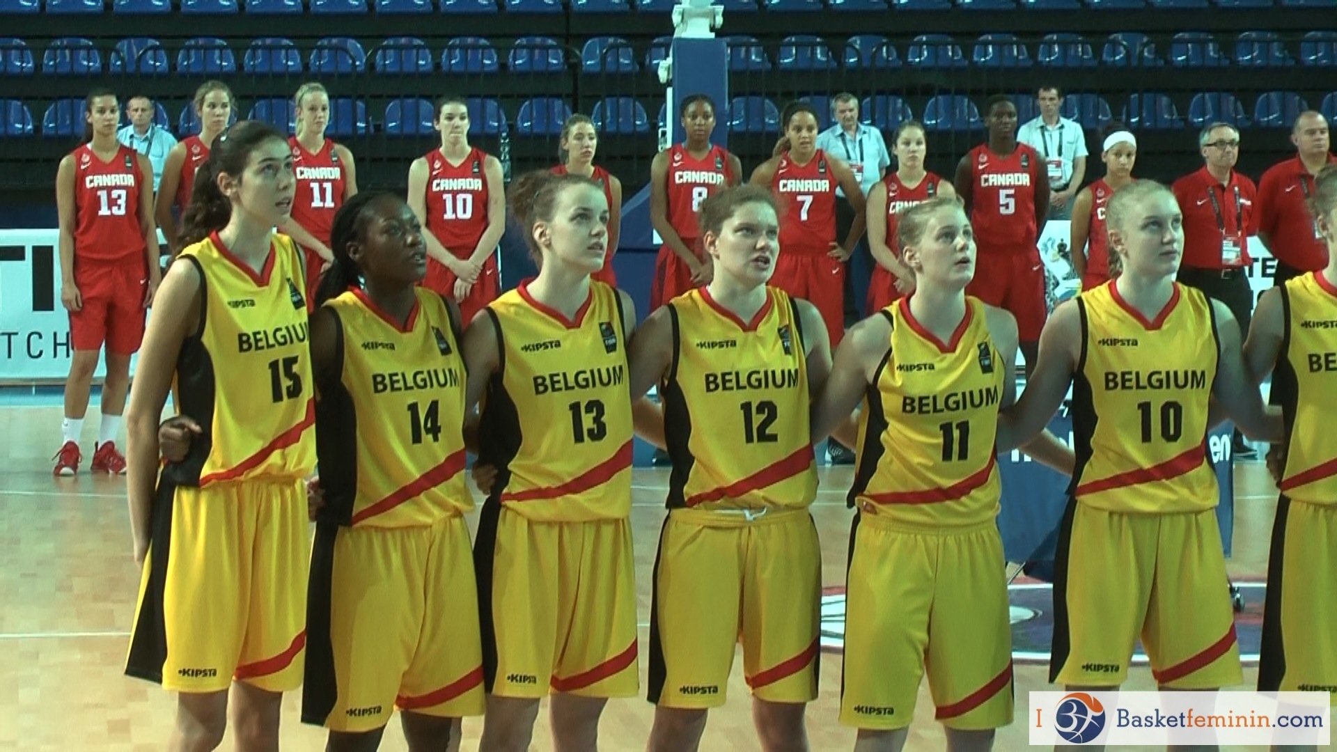 La Belgique confirme contre le Canada et jouera la France pour la 5e place