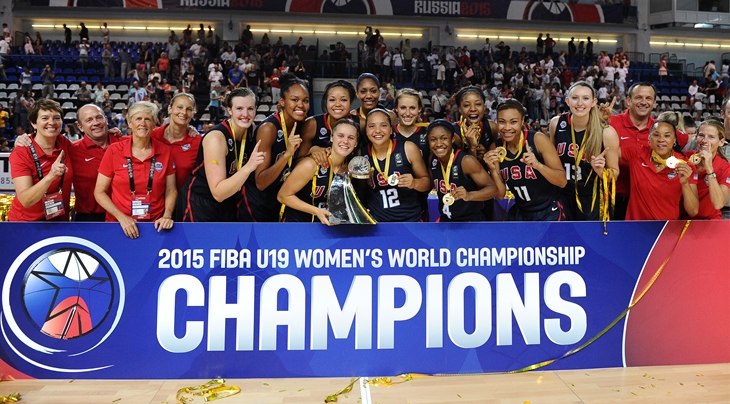 Les USA, championnes du monde (photo: FIBA.com)