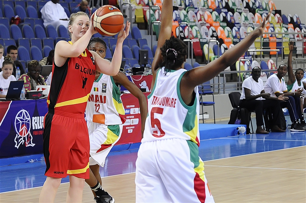Belgium U19 vs Mali (FIBA.com)