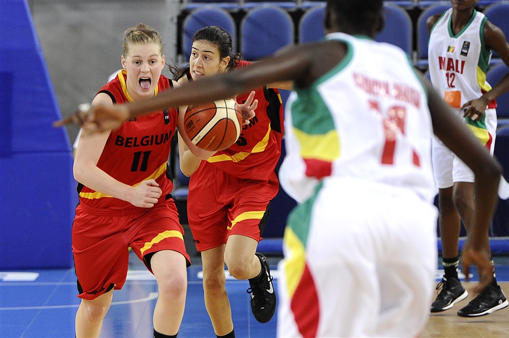 Belgium U19 vs Mali (FIBA.com)