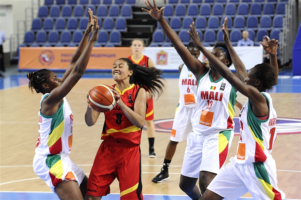 Belgium U19 vs Mali (FIBA.com)