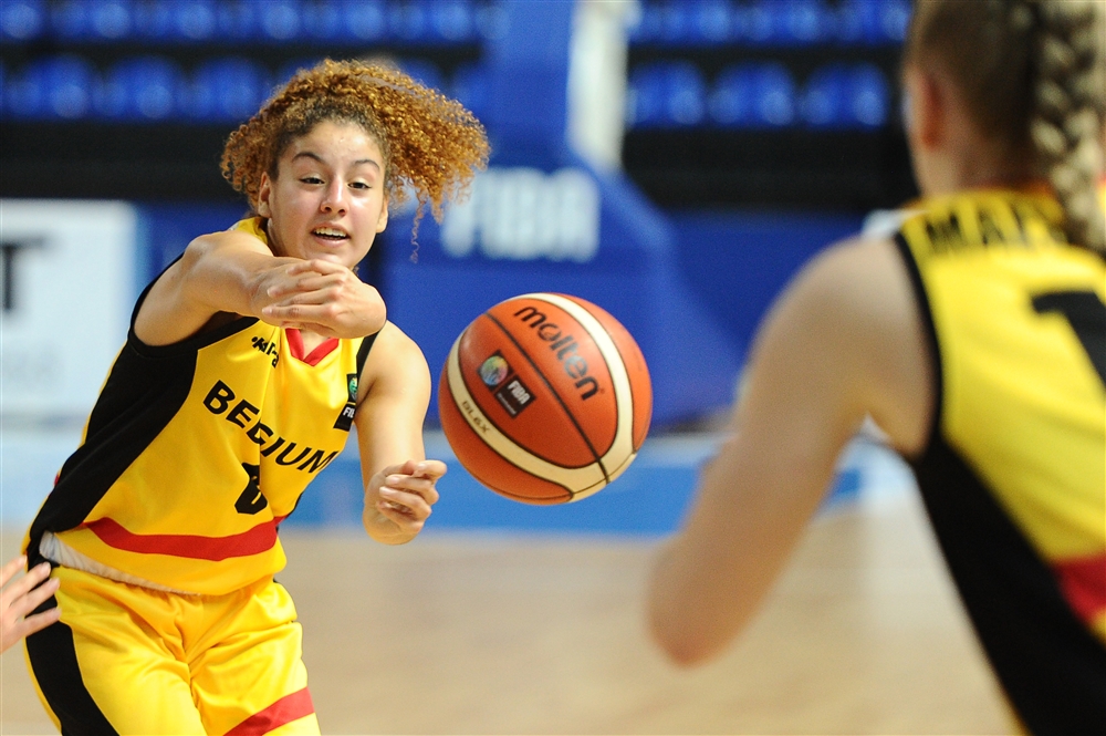 Belgium U19 vs Corée du Sud (FIBA.com)