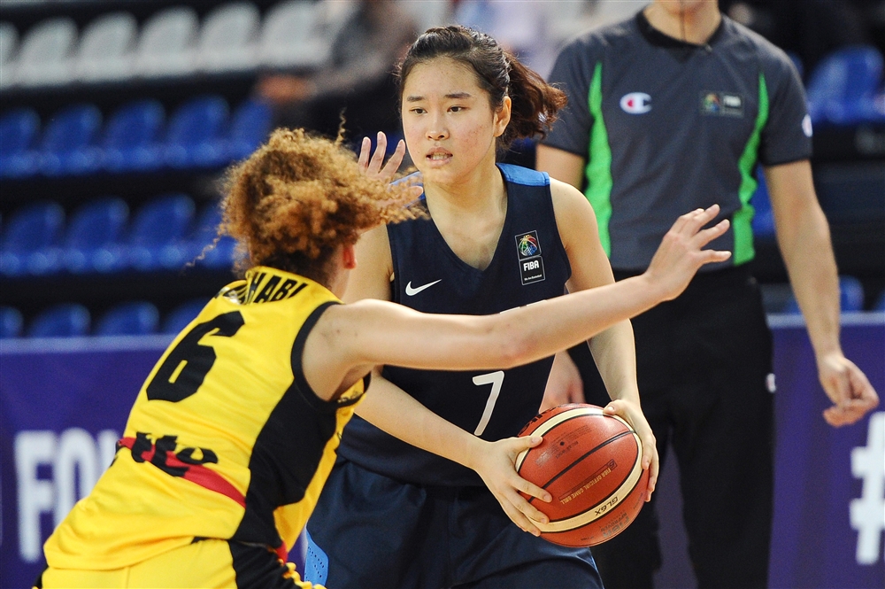 Belgium U19 vs Corée du Sud (FIBA.com)