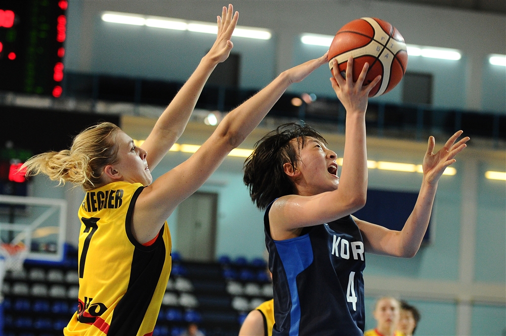 Belgium U19 vs Corée du Sud (FIBA.com)