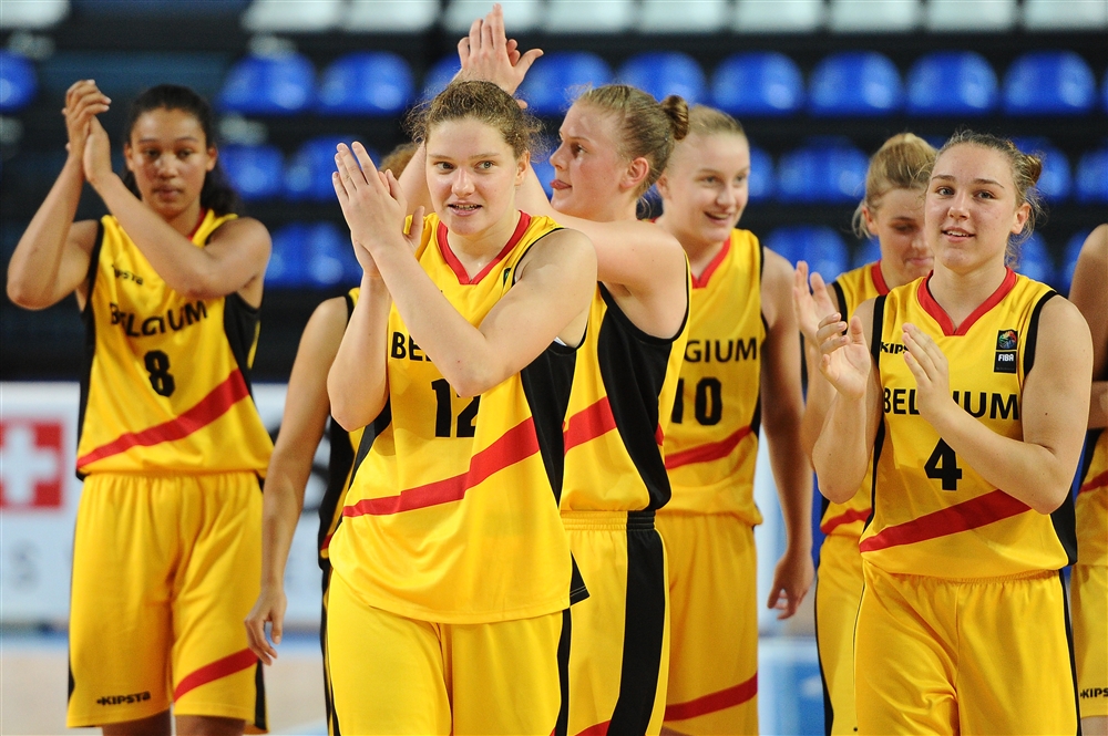Belgium U19 vs Corée du Sud (FIBA.com)