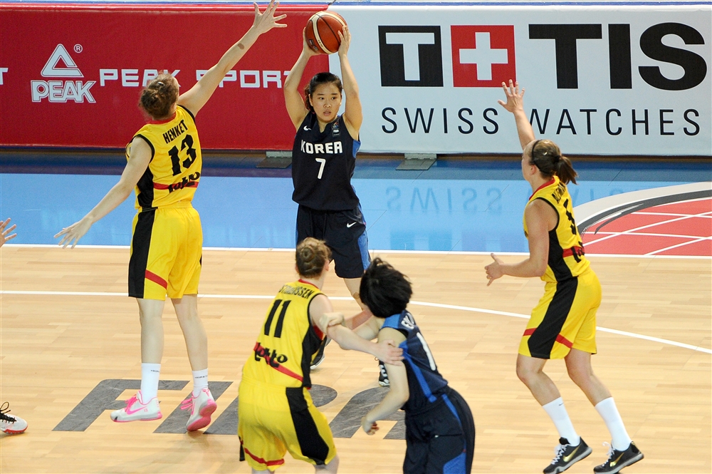 Belgium U19 vs Corée du Sud (FIBA.com)