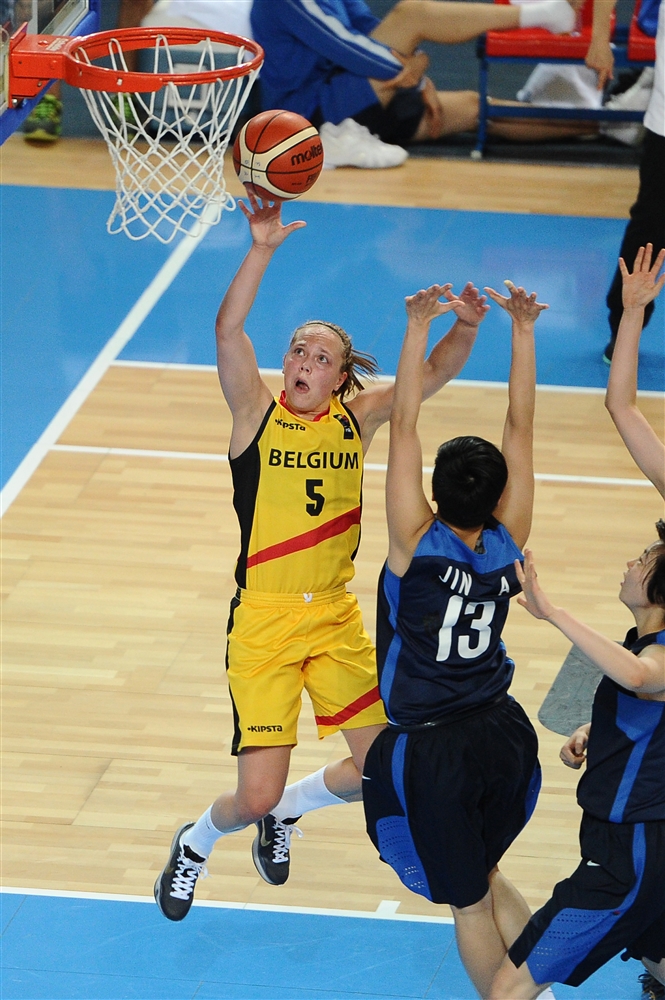 Belgium U19 vs Corée du Sud (FIBA.com)