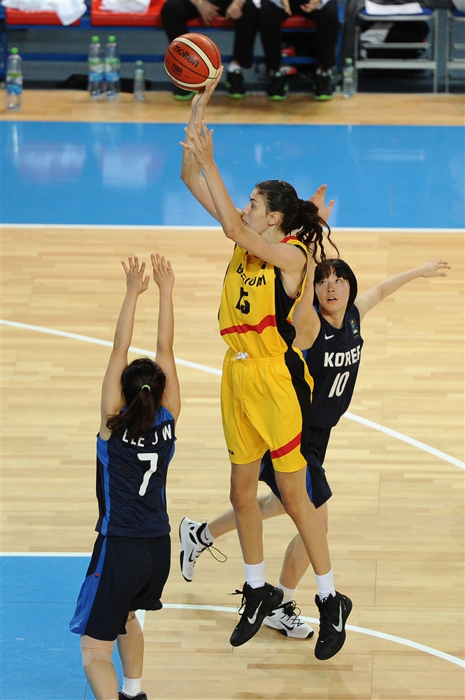 Belgium U19 vs Corée du Sud (FIBA.com)
