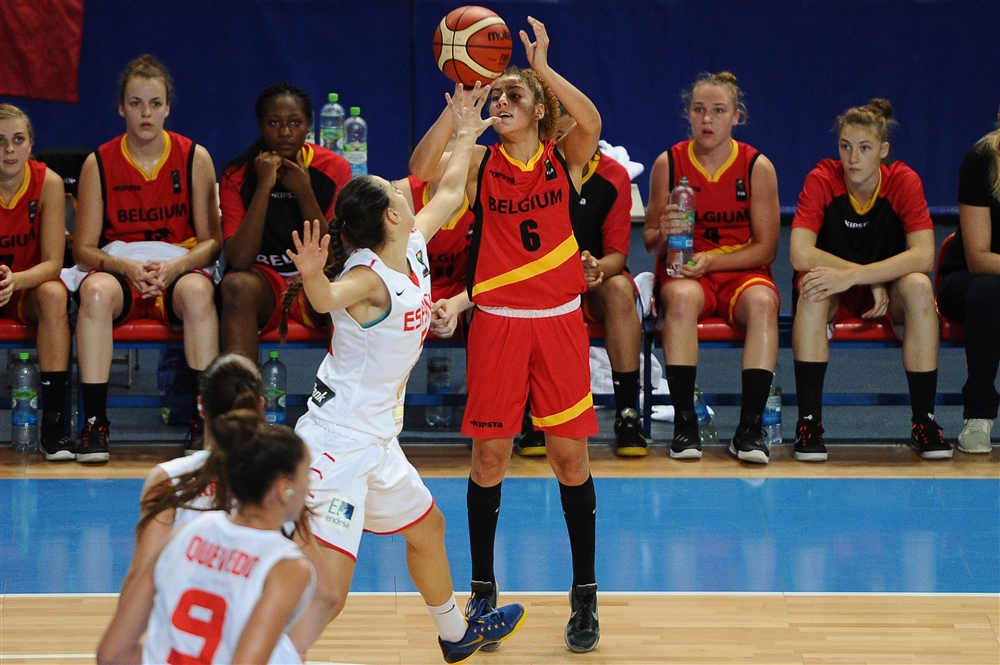 Belgium U19 vs Spain (FIBA.com)