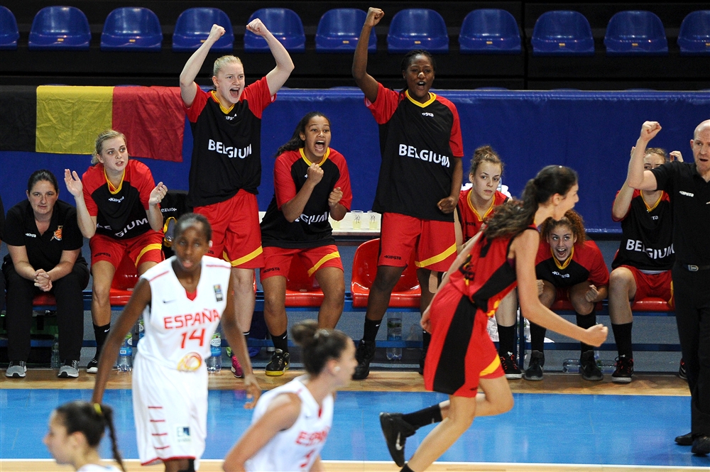 Belgium U19 vs Spain (FIBA.com)