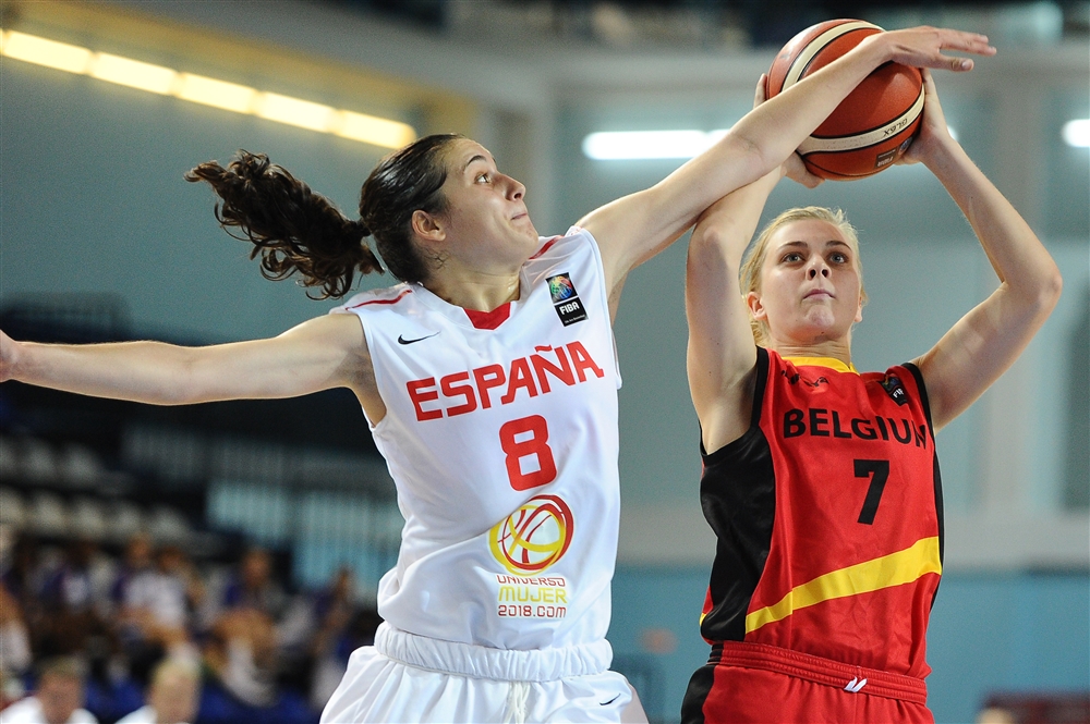 Belgium U19 vs Spain (FIBA.com)