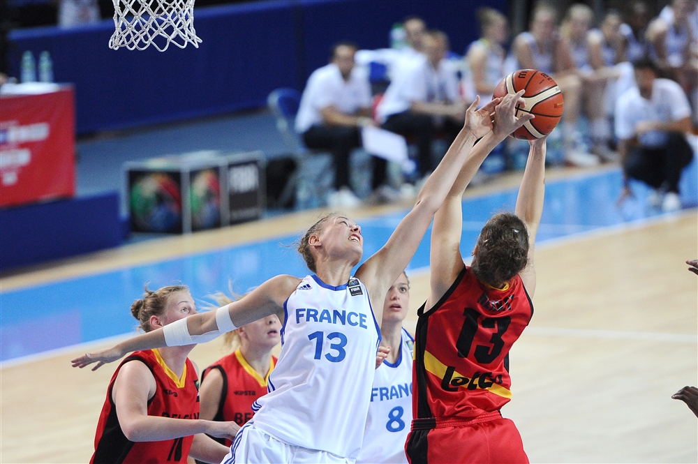 France vs Belgium U19 (FIBA.com)