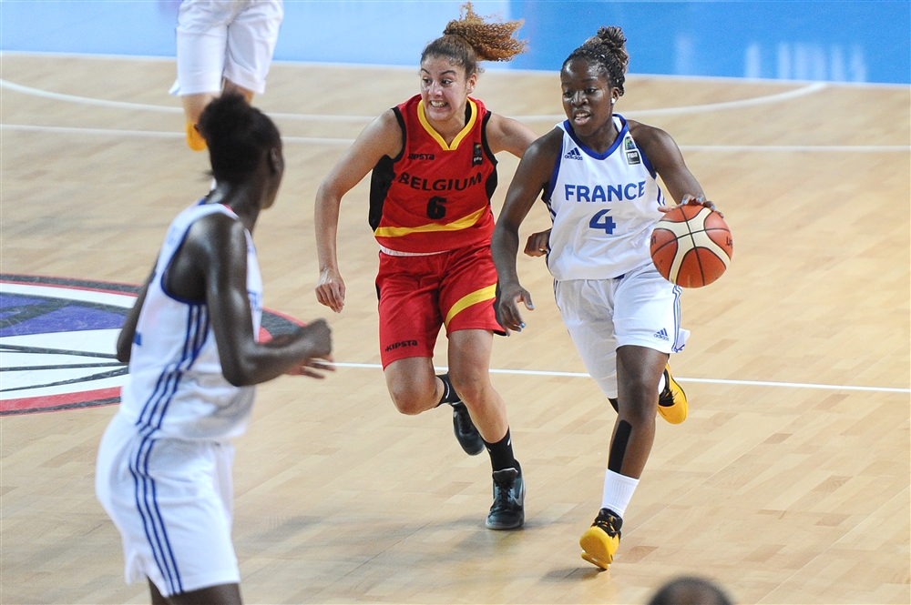 France vs Belgium U19 (FIBA.com)