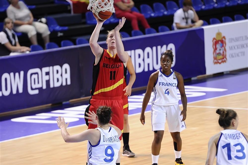 France vs Belgium U19 (FIBA.com)