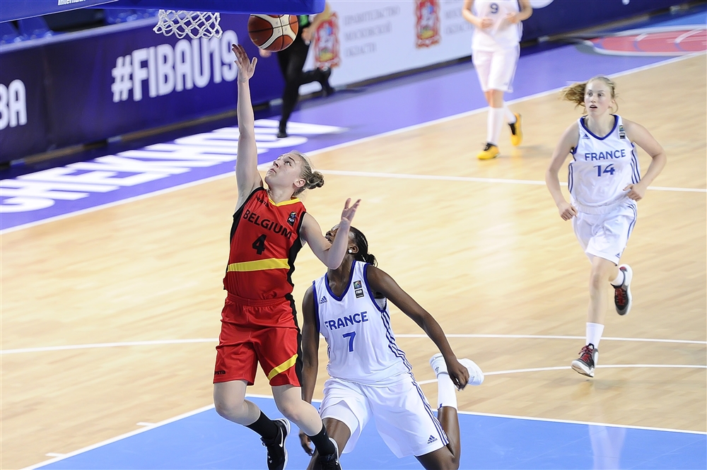France vs Belgium U19 (FIBA.com)