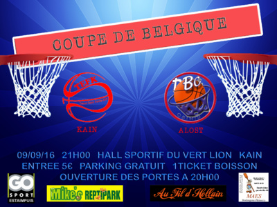 Coupe de Belgique 2016/2017 - Dynamite Deerlijk évite le piège de Willebroek Coupe de Belgique 2016/2017 - Dynamite Deerlijk évite le piège de Willebroek