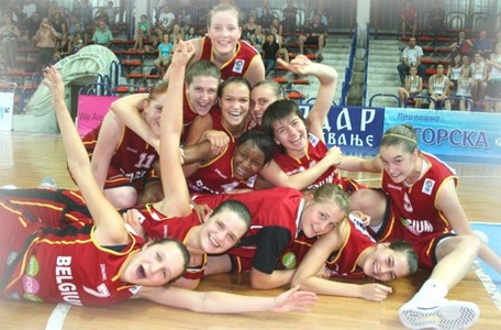 La Belgique remonte en division A (photo: L. Anderson/womenbasketball-in-france.com)