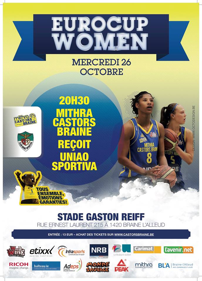 Eurocup - C'est parti pour Braine et Namur Eurocup - C'est parti pour Braine et Namur