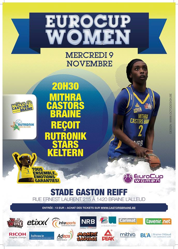 TV - Eurocup - Les impressions avant Mithra Castors Braine face à Keltern