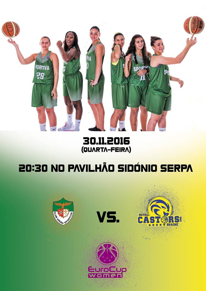 TV  Eurocup - Mithra Castors Braine en livestream à Uniao Sportiva
