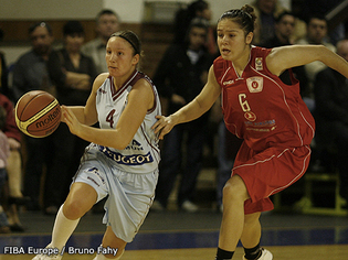 Marjorie Carpréaux s'est exprimée sur son avenir dimanche à Canal C (photo: FIBA Europe/Bruno Fahy)