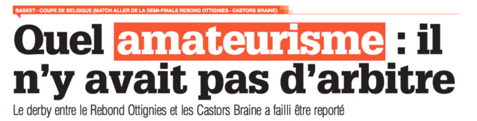 Coupe de Belgique - La fête gâchée Coupe de Belgique - La fête gâchée