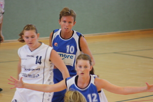 Corina Arts (24pts, 13 rbds) contre le Novia Munaux Namur Corina Arts (24pts, 13 rbds) contre le Novia Munaux Namur
