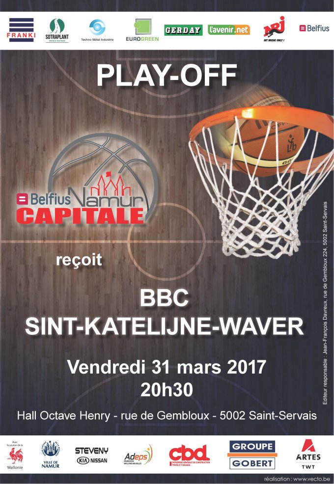 TV - Play-off time - Belfius Namur vs SKW