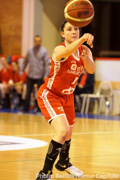 Emilie Saucin prolonge bien à Namur Emilie Saucin prolonge bien à Namur